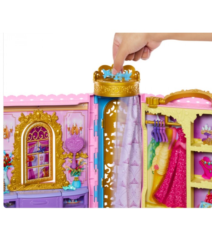 vestidor mágico y tocador de la Princesa Bella.