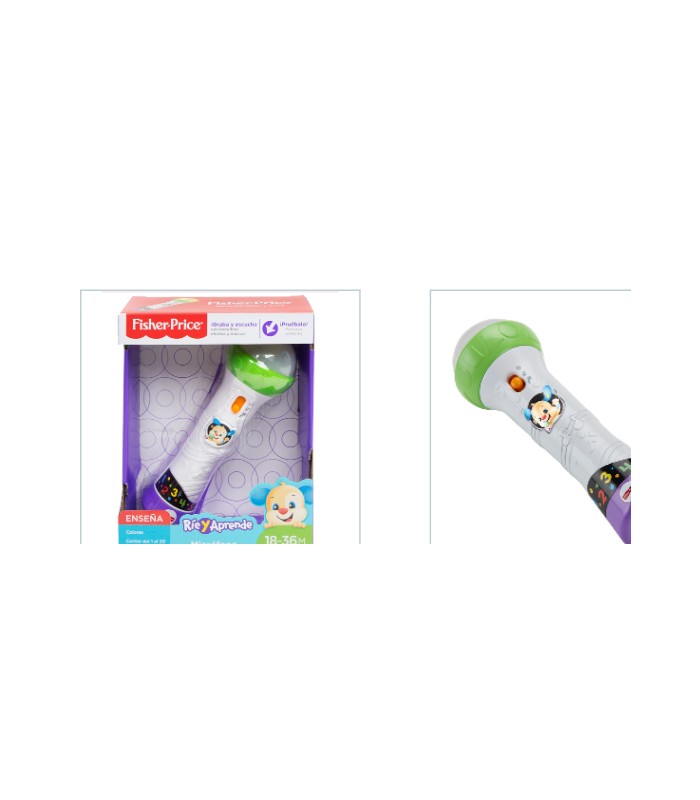 Micrófono Ríe y Aprende de Fisher-Price