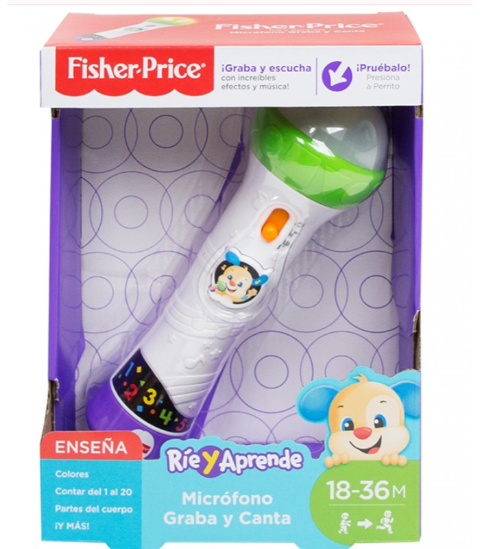 Micrófono Ríe y Aprende de Fisher-Price
