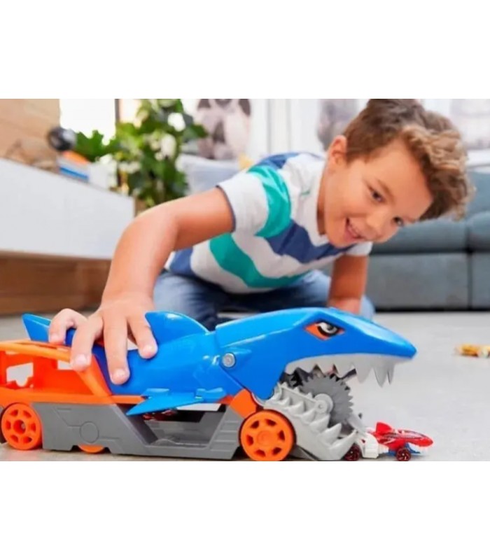 Pista Hot Wheels City Remolque Tiburón