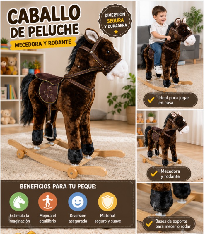 Balancín de Peluche Divertitoys tienda especializada en  productos