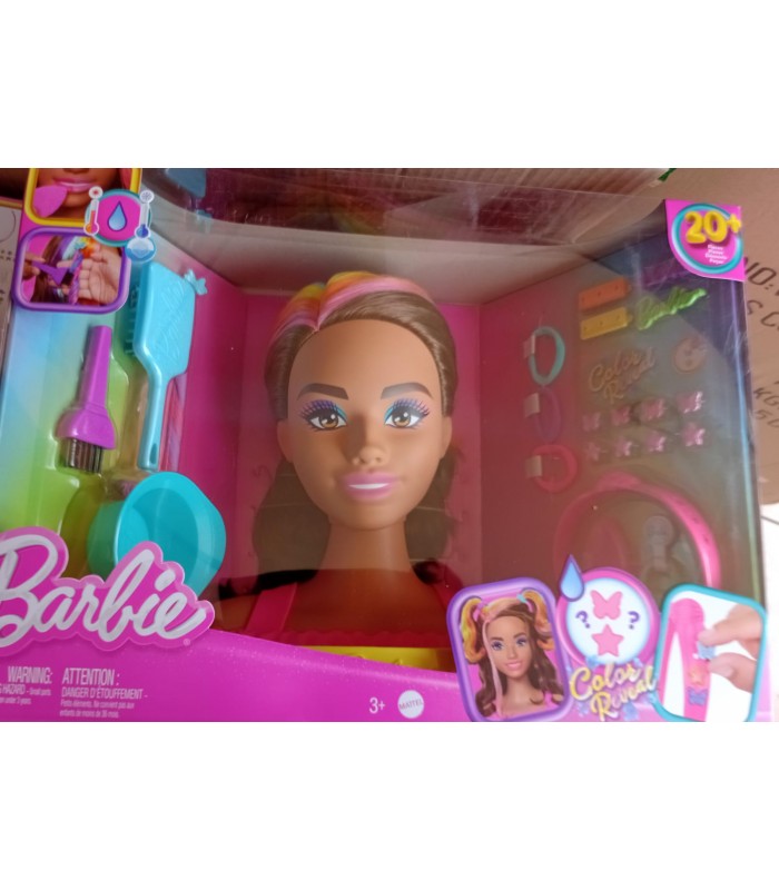 Cabeza de peinado BARBIE