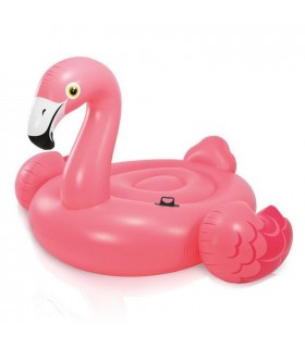 Flotador inflable montable modelo Flamenco rosa - INTEX