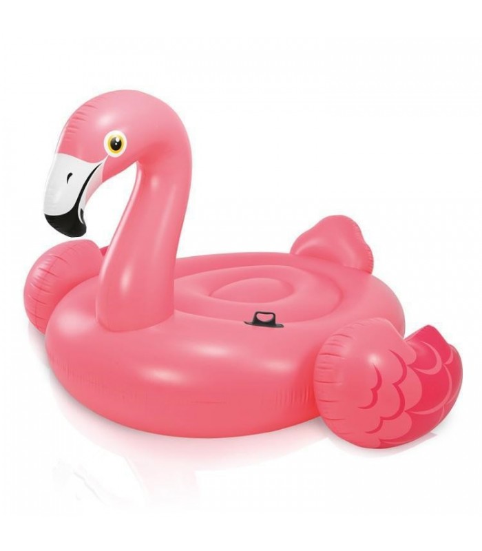 Flotador inflable montable modelo Flamenco rosa - INTEX