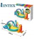 Intex - Piscina Inflable con centro de juegos Dinoland 302X229X112cm