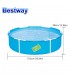Bestway - Piscina estructural circular 152 x 38 cm