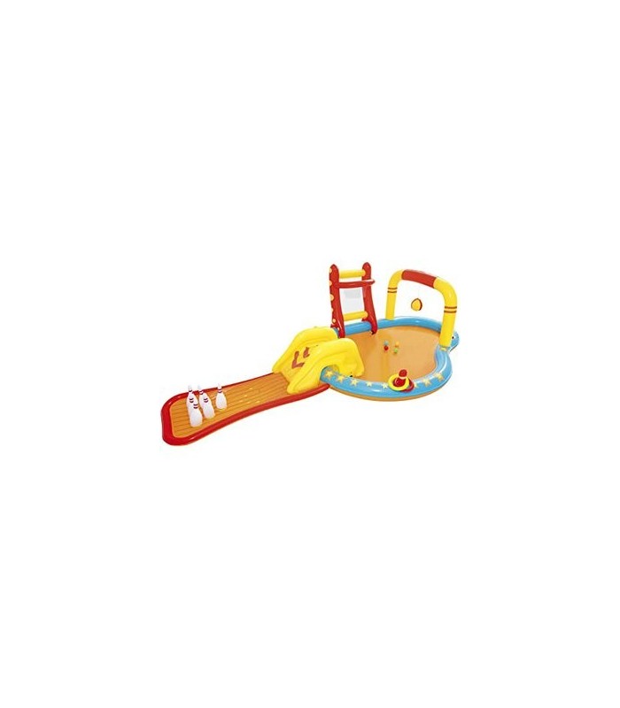 Piscina inflable Infantil con juegos de bolos