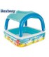 BESTWAY - Piscina inflable Infantil con Parasol 140x140x114 cm