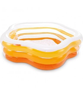 Intex - Piscina inflable modelo estrella 185x180x53 cm