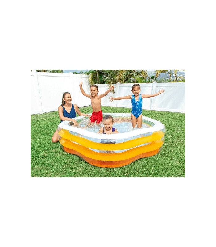 Intex - Piscina inflable modelo estrella 185x180x53 cm