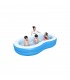 Bestway - Piscina inflable familiar infantil 262x157x46 cm