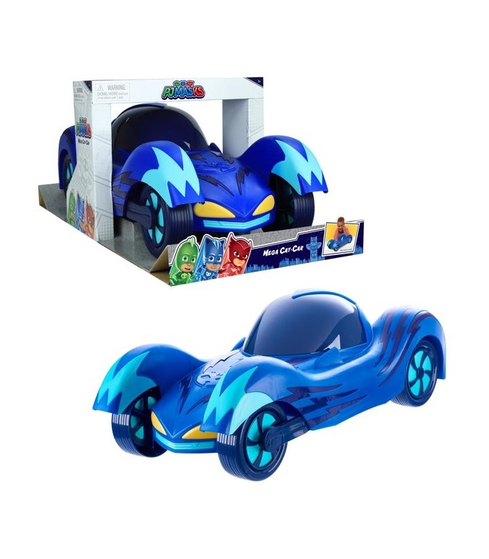 PJ Masks Mega Vehiculos Cat-Car Mobile, 50 cm de alto, 25 cm de largo