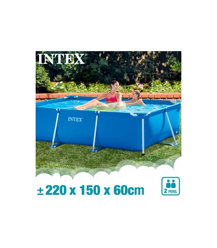 INTEX - Piscina Estructural Rectangular 220x150x60 cm