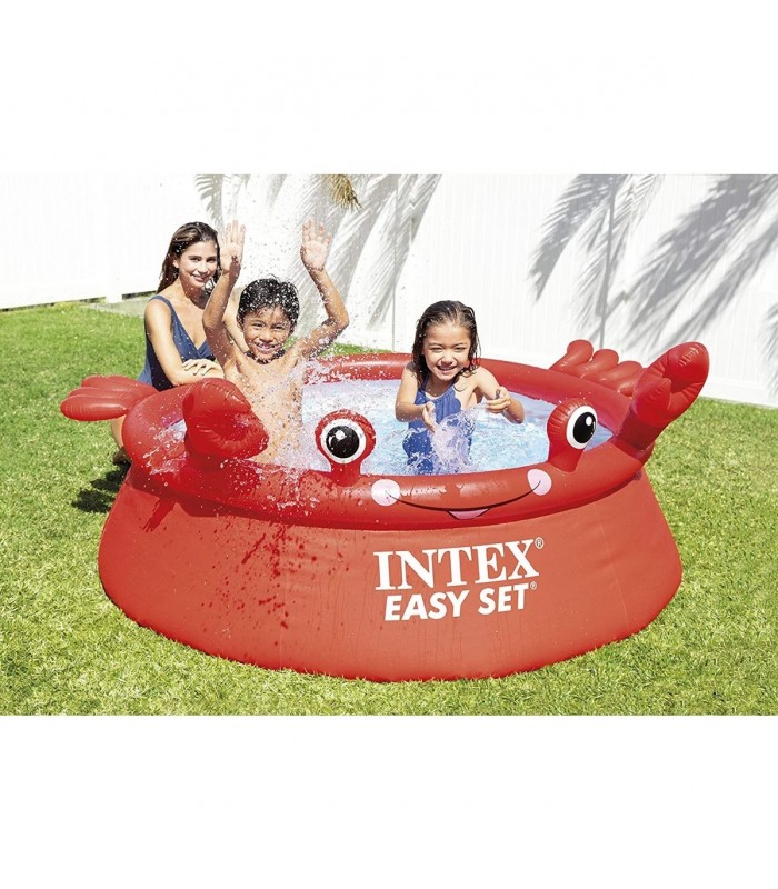 Intex-Piscina inflable cangrejo 183x51cm.