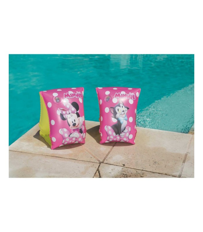 Bestway - Bracero flotador inflable Diseño Minnie Mouse 15x23 cm