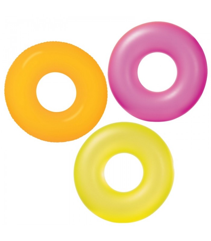 Intex - flotador circular neón 91cm varios colores