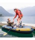 Intex - Bote Chalenger con remos e inflador 236x114x41 cm para 2 personas