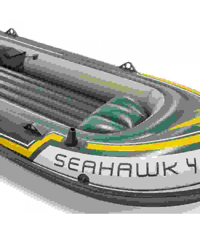 INTEX - Bote inflable, SEAHAWK para 4 personas