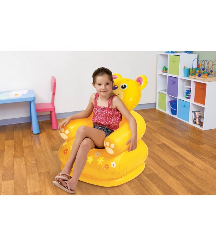 Silla inflable modelo Oso-Tigre Comoda-Intex