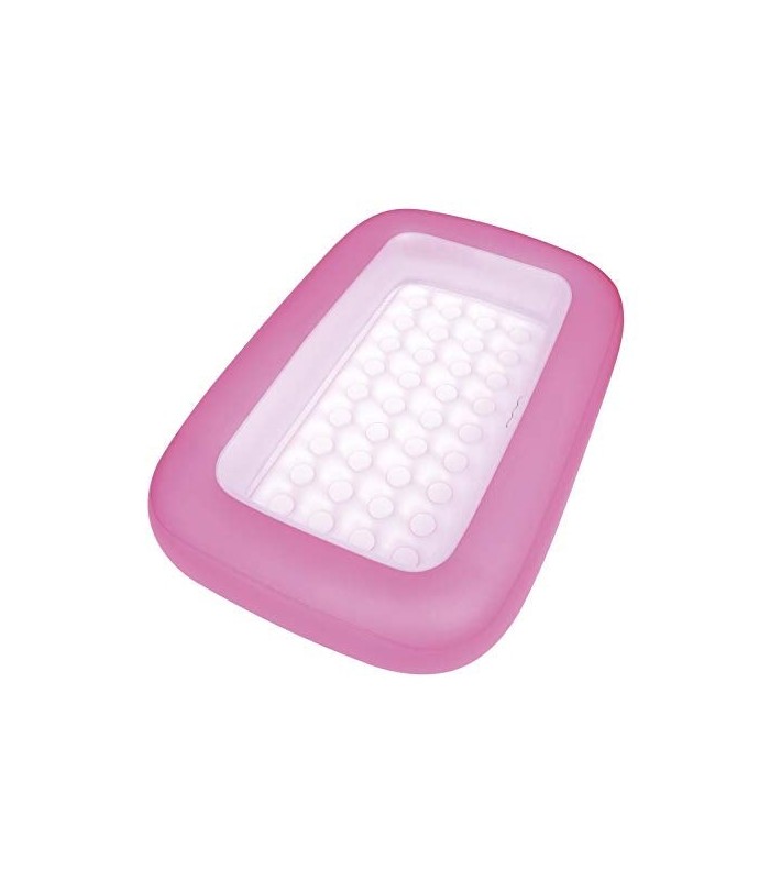 BESTWAY- PISCINA INFLABLE AQUABEB 165X104X25 CM CELESTE Y ROSADO