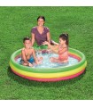 BESTWAY - Piscina Inflable con 3 Aros multicolor  152x30 cm