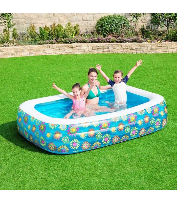 BESTWAY - Piscina Inflable  Floral 229x152x56 CM