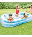 Intex- Piscina Inflable Familiar Rectangular 2.62m. x 1.75m x 56 cm