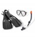 INTEX - Snorkel set de buceo Reef Rider