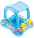 Intex- flotador con techo para bebés