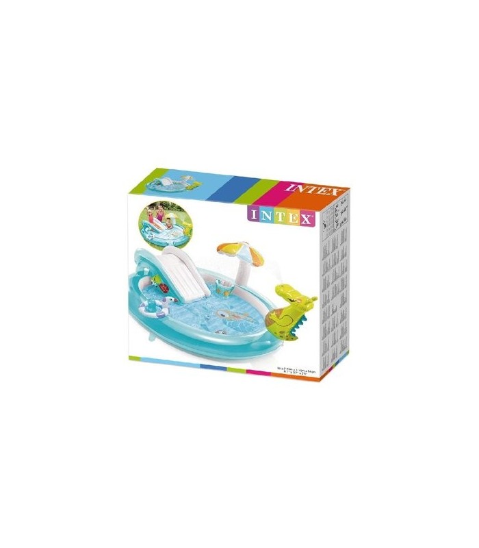 Piscina Bañera Inflable Centro de Juegos Dragon - Intex