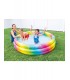 Intex- Piscina inflable de 3 aros con puntos de colores 168x38cm