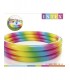 Intex- Piscina inflable de 3 aros con puntos de colores 168x38cm