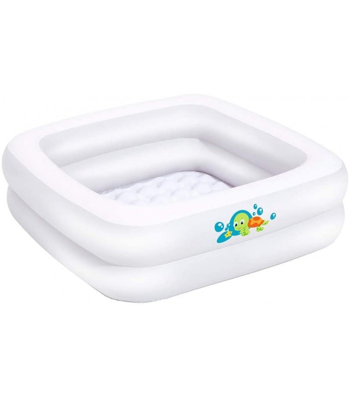 BESTWAY - Piscina inflable Infantil Bañera Bebé  86x86x25CM.