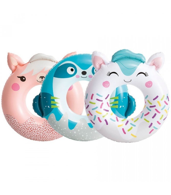 INTEX - Flotador inflable animales- modelo aleatorio