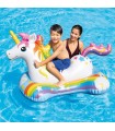 INTEX - Flotador recreativo modelo Unicornio 163x86 cm